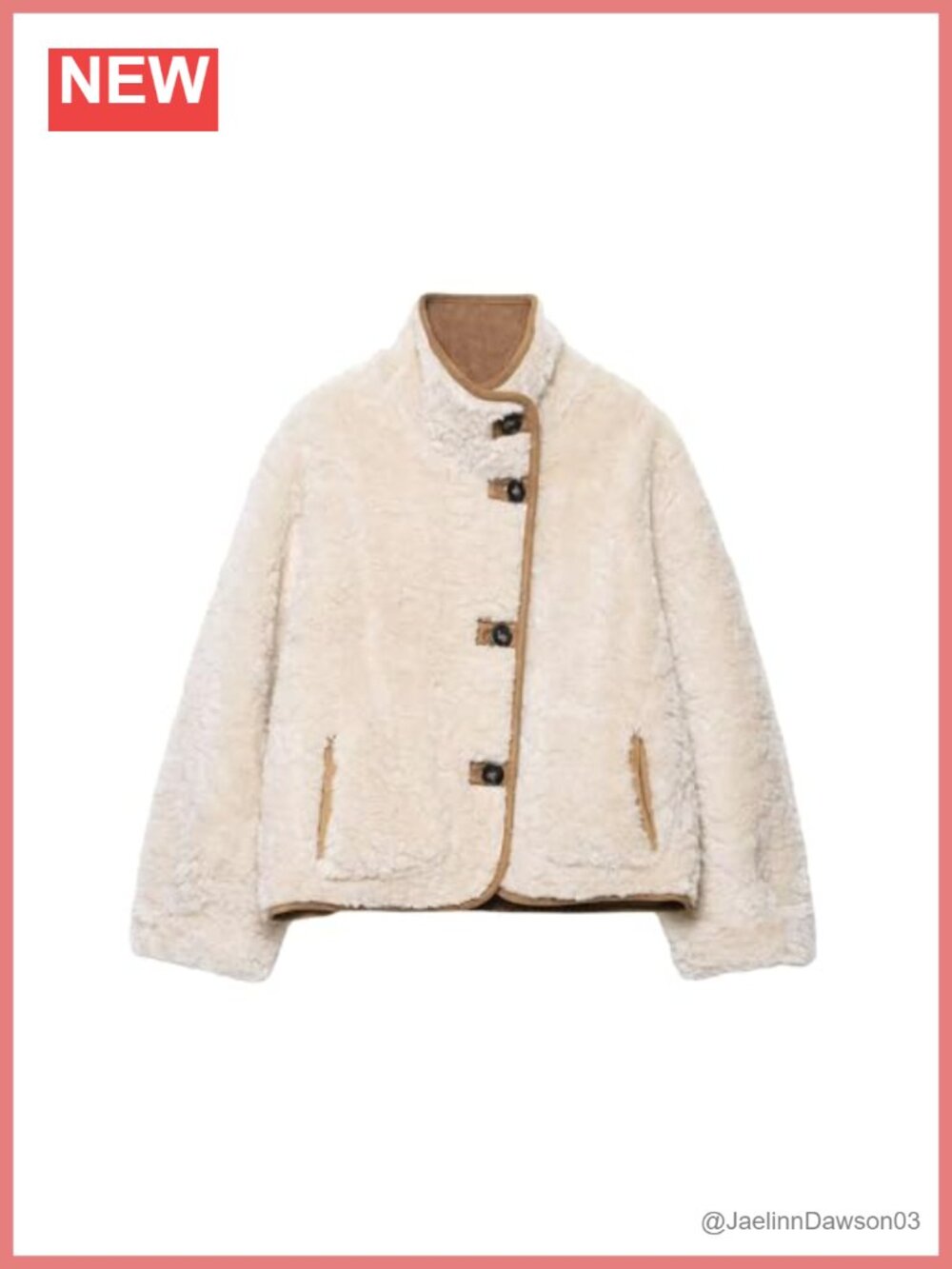 Chevara Women's Reversible Double-Faced Faux Suede Jacket Button Down
